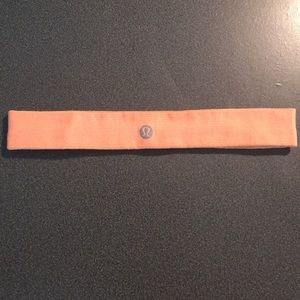 Lululemon orange headband